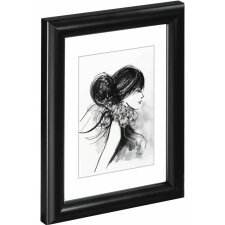 Plastic frame Sofia 40x50 cm black