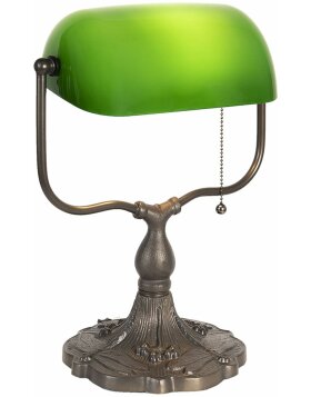 Lampa biurkowa Tiffany 27x20x36 cm E27-max 1x60W LumiLamp 5LL-1144GR
