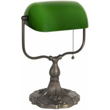 Lampe de bureau Tiffany 27x20x36 cm E27-max 1x60W LumiLamp 5LL-1144GR