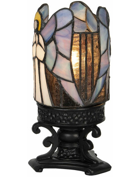 Tischlampe Tiffany Ø 14x21 cm E14-max 1x25W LumiLamp 5LL-6052