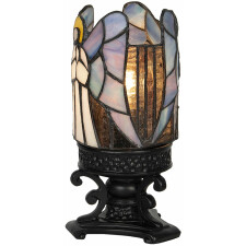Tischlampe Tiffany Ø 14x21 cm E14-max 1x25W LumiLamp 5LL-6052