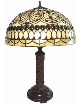 Lampe de table Tiffany &Oslash; 46x62 cm E27-max 2x60W...