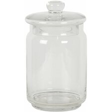 Storage jar with lid Ø 11x20 cm Clayre & Eef 6GL2792