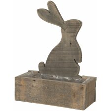 Drewniana skrzynka na króliki 30x13x39 cm Clayre & Eef 6H1861