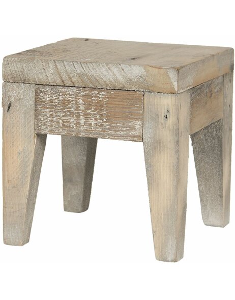 Decoration Mini stool 13x13x13 cm Clayre &amp; Eef 6H1868