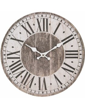 Horloge &Oslash; 34x4 cm - 1xAA Clayre &amp; Eef 6KL0627