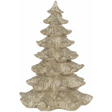 Decoratie kerstboom 15x15x21 cm Clayre en Eef 6pr3037