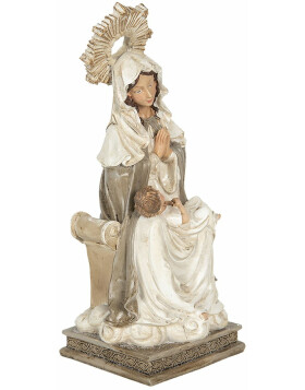 Mary statue 10x9x24 cm Clayre & Eef 6PR3043