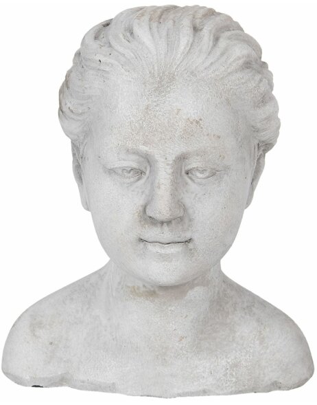 Statue head woman 17x16x20 cm Clayre &amp; Eef 6TE0288