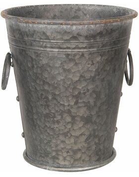 Decoration bucket (2 pcs) Ø 37x42 - 32x35 cm Clayre & Eef 6Y3738