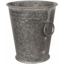 Decoration bucket (2 pcs) Ø 37x42 - 32x35 cm Clayre & Eef 6Y3738