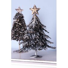 Decoration christmas tree 14x14x21 cm Clayre & Eef 6Y3753