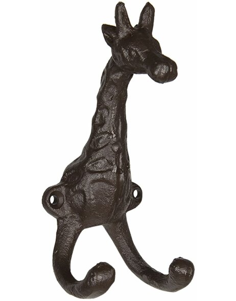 Wandhaken Giraffe 7x6x15 cm Clayre &amp; Eef 6Y3845