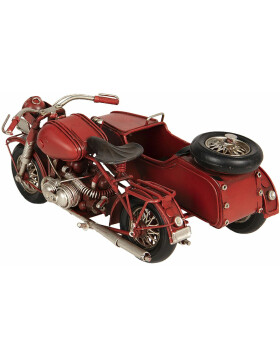 Modell Motorrad mit Beiwagen 19x13x9 cm Clayre & Eef MO0026