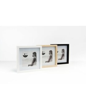 Nielsen Accent houten fotolijst Aura 13x18 cm eiken met passepartout 10x15 cm