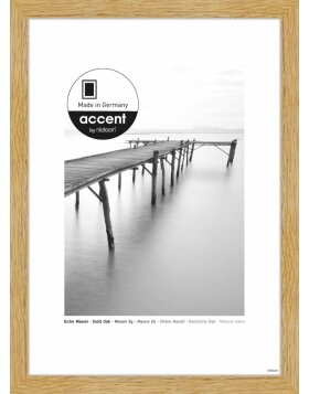 Nielsen Accent marco de madera maciza Scandic 29,7x42 cm roble DIN A3 marco para certificado