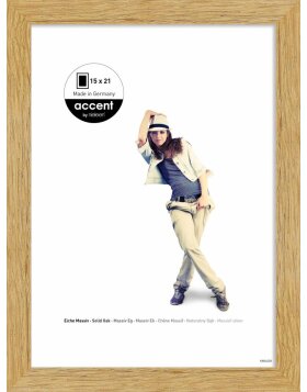 Nielsen Accent solid wood frame Scandic 15x21 cm oak