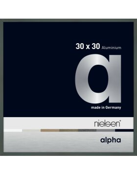 Nielsen Aluminium Bilderrahmen Alpha TCSC 30x30 cm platin