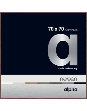 Cadre photo aluminium Nielsen Alpha TCSC 70x70 cm...