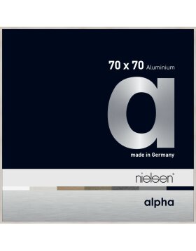 Nielsen Aluminium Bilderrahmen Alpha TCSC 70x70 cm eiche...