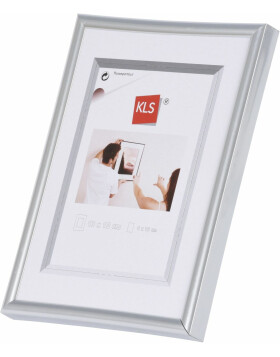 KLS plastic frame series 40 silver 18x24 cm