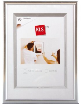 KLS plastic frame series 40 silver 10x15 cm