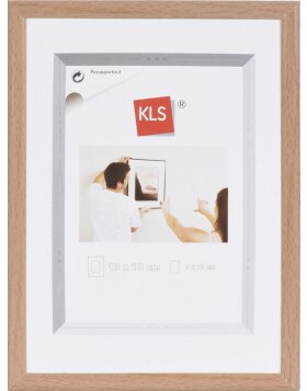 KLS Kunststoff-Bilderrahmen 62x93 cm buche Serie 42