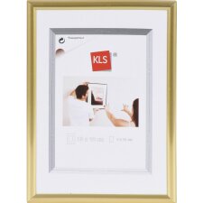 KLS Kunststoff-Bilderrahmen 70x100 cm gold Serie 42