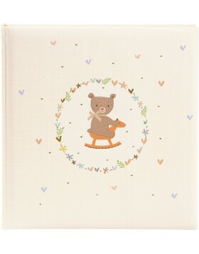 Goldbuch Babyalbum Rocking Bear 30x31 cm 60 weiße Seiten