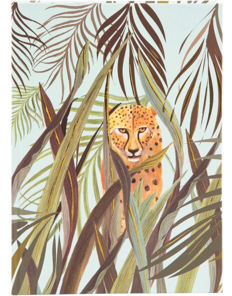 Notebook A5 Wild Life Leopard
