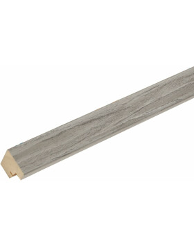 S43AH Deknudt wooden frame 13x13 cm grey