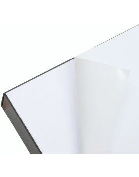 Selbstklebender Fotoblock aus Schaumstoff schwarz (Set von 2 St) 13x18 cm