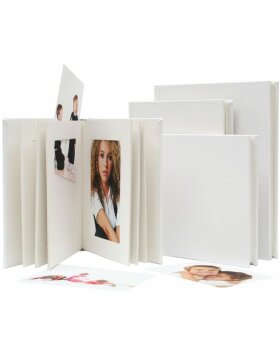 15x20 cm mat-photo album JOLANA white