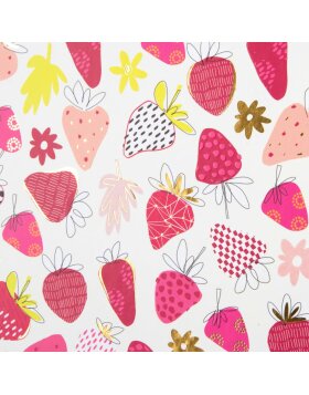 Diary Strawberries 16,5x16,5 cm