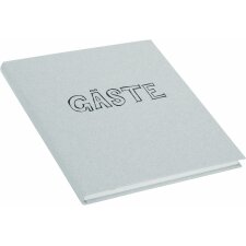 Goldbuch Gästebuch GÄSTE 23x25 cm 176 weiße Seiten