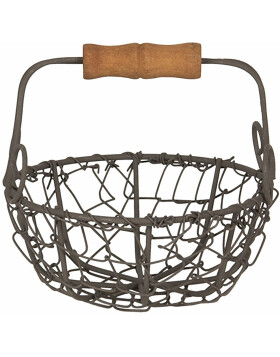 Basket &Oslash; 11x11 cm brown 6Y3766