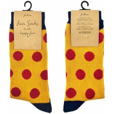 Socks 35-38 yellow JZSK0007S