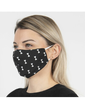 Maschera per la bocca Fashion 13x26 cm nero FM0006