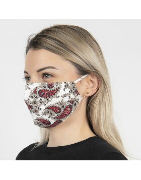 Facemask fashion 13x26 cm white FM0008