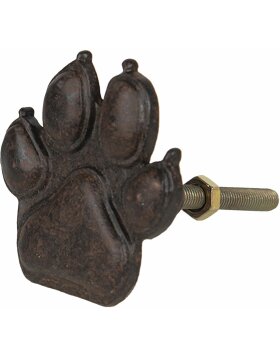 Doorknob &Oslash; 4x3 cm brown 64683