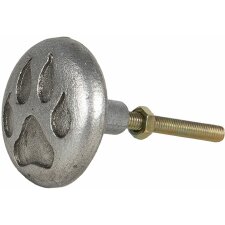 Doorknob Ø 4x3 cm silver 64685