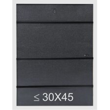 schwarzer Holzrahmen LONA im Format 13x18 cm
