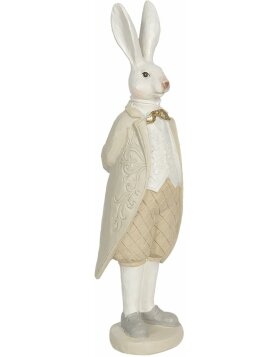 Decoration rabbit boy 9x9x30 cm multicoloured  6PR3180