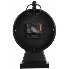 Zegar stołowy 16x8x28 cm - 1xAA czarny 6KL0667