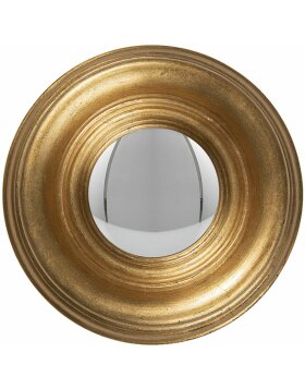 Mirror &Oslash; 19x3 cm gold 62S208