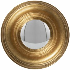 Mirror Ø 19x3 cm gold 62S208