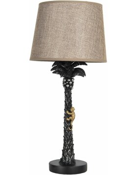 Table lamp &Oslash; 27x54 cm E27-max 1x60W brown 6LMC0011
