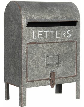 Mailbox 28x16x40 cm grey 6Y4220