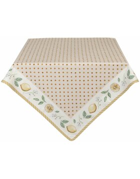 Tablecloth 150x250 cm beige LEL05