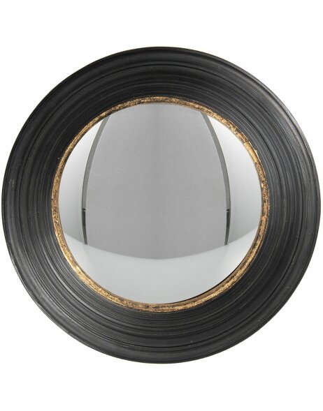Mirror &Oslash; 34x6 cm black 62S199